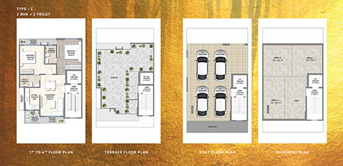 Signature Global City 79B Floor Plans